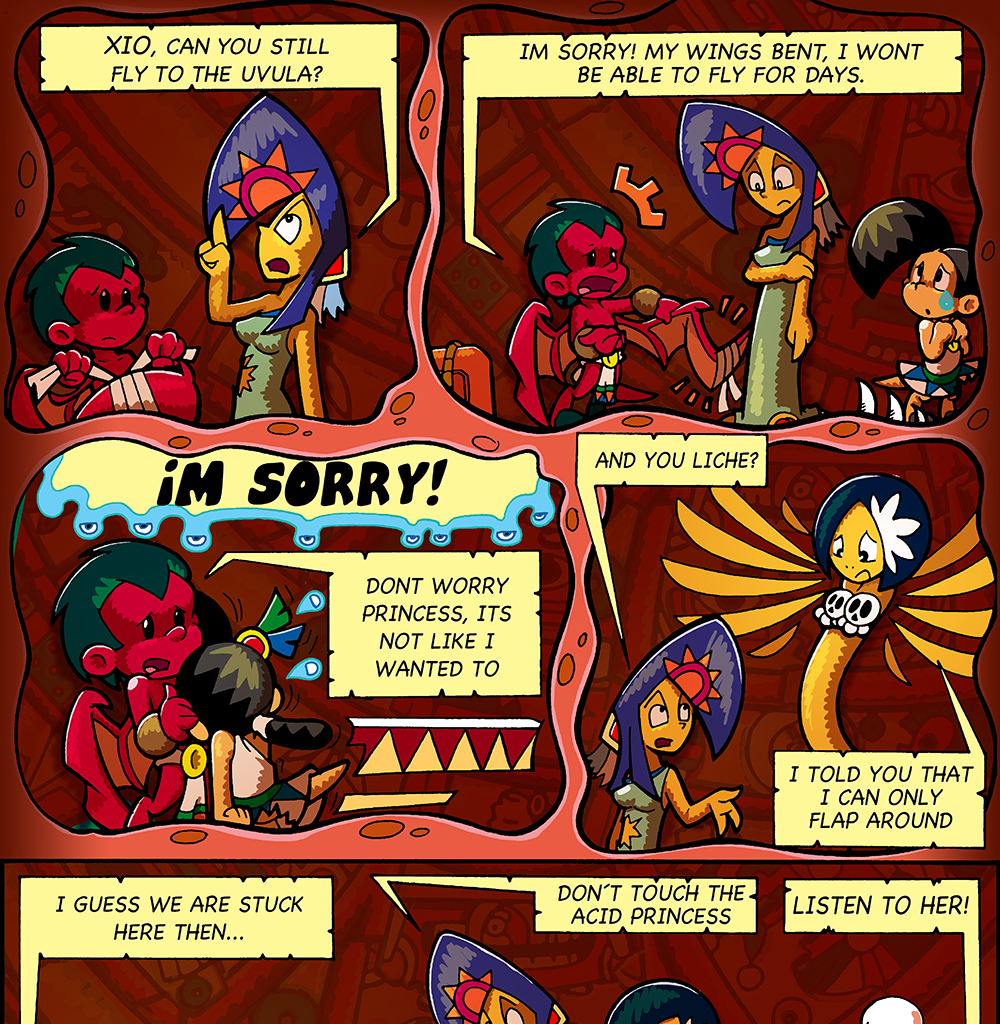 Macoatl - Episode 85, Page 1: The sun and the jaguars 65